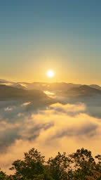 Amanecer en la montaña